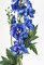 35&#x22; Faux Blue Violet Delphinium Stem